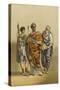 Roman Priest of Jupiter and His Attendants-null-Stretched Canvas