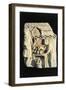 Roman Relief Depicting Bread Selling-null-Framed Giclee Print