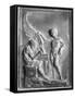 Roman Relief of Daedalus and Icarus-null-Framed Stretched Canvas