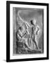 Roman Relief of Daedalus and Icarus-null-Framed Photographic Print