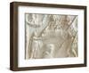 Roman Relief of Mithras, Selene, Cautes and Cautopates-null-Framed Photographic Print