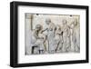 Roman Relief of Sacrifice Scene During a Census-null-Framed Photographic Print