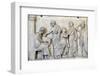 Roman Relief of Sacrifice Scene During a Census-null-Framed Photographic Print