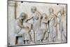 Roman Relief of Sacrifice Scene During a Census-null-Mounted Photographic Print