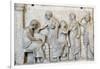 Roman Relief of Sacrifice Scene During a Census-null-Framed Photographic Print