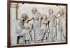 Roman Relief of Sacrifice Scene During a Census-null-Framed Photographic Print