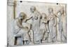 Roman Relief of Sacrifice Scene During a Census-null-Mounted Photographic Print