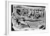 Roman Relief Sculpture with Soldiers on Boat-null-Framed Photographic Print
