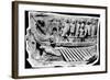 Roman Relief Sculpture with Soldiers on Boat-null-Framed Photographic Print