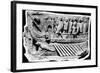 Roman Relief Sculpture with Soldiers on Boat-null-Framed Photographic Print