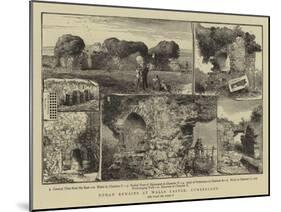Roman Remains at Walls Castle, Cumberland-null-Mounted Giclee Print