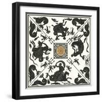 Roman Repeat - Nereids-Historic Collection-Framed Giclee Print