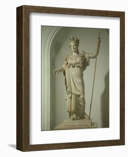 Roman Replica of the Athena Farnese-Phidias-Framed Giclee Print
