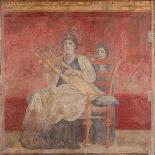 Wall painting from the cubiculum of a villa at Boscoreale, c.50-40 B.C-Roman Republican Period-Stretched Canvas