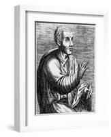 Roman Rhetorician Quintillian-null-Framed Giclee Print