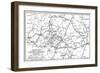 Roman Roads into Hereford and Monmouth-James G Wood-Framed Giclee Print
