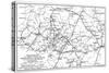 Roman Roads into Hereford and Monmouth-James G Wood-Stretched Canvas