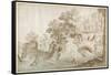 Roman Ruins, 1601-Sebastian Vrancx-Framed Stretched Canvas