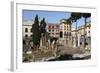 Roman Ruins in the Sacred Area (Area Sacra) of Largo Argentina, Rome, Lazio, Italy-Stuart Black-Framed Photographic Print