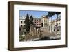 Roman Ruins in the Sacred Area (Area Sacra) of Largo Argentina, Rome, Lazio, Italy-Stuart Black-Framed Photographic Print