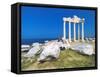 Roman Ruins of the Temple of Apollo, Side, Anatalya Province, Anatolia, Turkey Minor, Eurasia-Sakis Papadopoulos-Framed Stretched Canvas