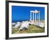 Roman Ruins of the Temple of Apollo, Side, Anatalya Province, Anatolia, Turkey Minor, Eurasia-Sakis Papadopoulos-Framed Photographic Print