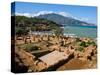 Roman Ruins of Tipasa, on the Algerian Coast, Algeria, North Africa, Africa-Michael Runkel-Stretched Canvas