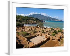 Roman Ruins of Tipasa, on the Algerian Coast, Algeria, North Africa, Africa-Michael Runkel-Framed Photographic Print