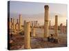 Roman Ruins of Umm Qais, the Biblical Decapolis City of Gadara, Jordan, Middle East-Ken Gillham-Stretched Canvas