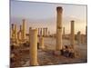 Roman Ruins of Umm Qais, the Biblical Decapolis City of Gadara, Jordan, Middle East-Ken Gillham-Mounted Photographic Print