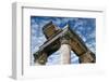 Roman Ruins Temple of Juno Caelestis, Dougga Archaeological Site, Tunisia-Nico Tondini-Framed Photographic Print