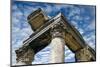 Roman Ruins Temple of Juno Caelestis, Dougga Archaeological Site, Tunisia-Nico Tondini-Mounted Photographic Print