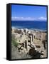 Roman Ruins, Tharros, Near Oristano, Sardinia, Italy, Europe-John Miller-Framed Stretched Canvas