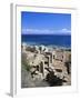 Roman Ruins, Tharros, Near Oristano, Sardinia, Italy, Europe-John Miller-Framed Photographic Print