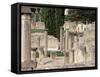 Roman Ruins, Vaison La Romaine, Vaucluse, Provence, France-John Miller-Framed Stretched Canvas