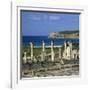 Roman Ruins with Statue of Emperor Trajan, Baelo Claudia, Near Tarifa, Andalucia, Spain, Europe-Stuart Black-Framed Photographic Print