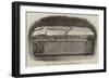 Roman Sarcophagus Found in Westminster Abbey-null-Framed Giclee Print