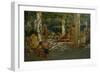 Roman scene by Wilhelm Peters-Hans Olaf Heyerdahl-Framed Giclee Print