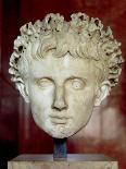 Head of Emperor Augustus, from Certeveri-Roman School-Giclee Print