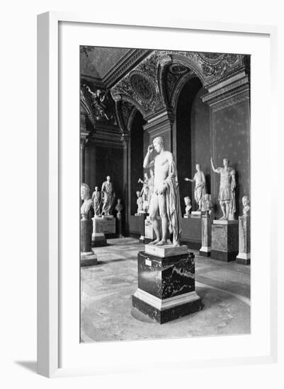 Roman Sculpture in the Louvre Museum-null-Framed Photographic Print