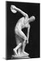 Roman Sculpture of the Discus Thrower-null-Mounted Photographic Print
