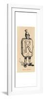 'Roman Soldier', 1852-John Leech-Framed Giclee Print