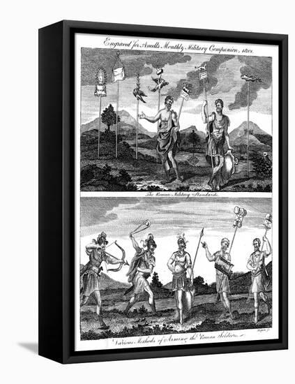 Roman Soldiers, 1801-null-Framed Stretched Canvas