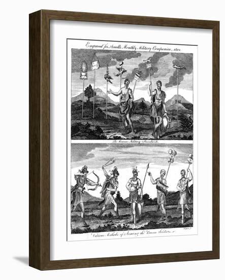 Roman Soldiers, 1801-null-Framed Giclee Print