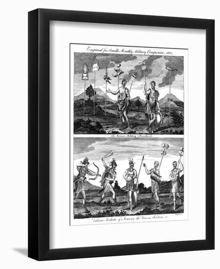 Roman Soldiers, 1801-null-Framed Premium Giclee Print