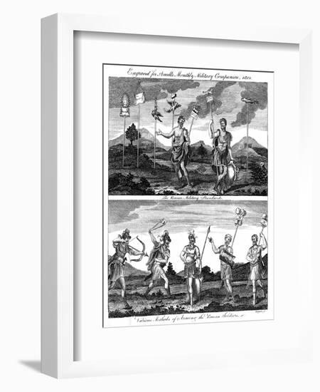 Roman Soldiers, 1801-null-Framed Premium Giclee Print