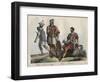 Roman Soldiers and Praetorian Guard-Stefano Bianchetti-Framed Giclee Print