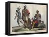 Roman Soldiers and Praetorian Guard-Stefano Bianchetti-Framed Stretched Canvas