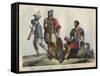 Roman Soldiers and Praetorian Guard-Stefano Bianchetti-Framed Stretched Canvas