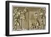 Roman soldiers building a fort, (c1820-1839)-Vittorio Raineri-Framed Giclee Print